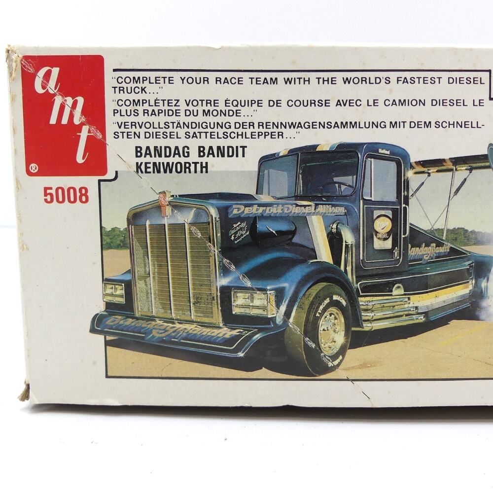 Matchbox AMT Tyrone Malone's Kenworth Aerodyne Hideout Truck 1/25 Model Kit - Picture 15 of 16